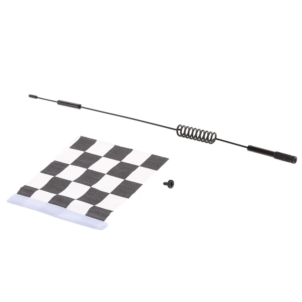 RC Crawler Car Antenna With Flag For Axial SCX10 90046 -4  D90 D110