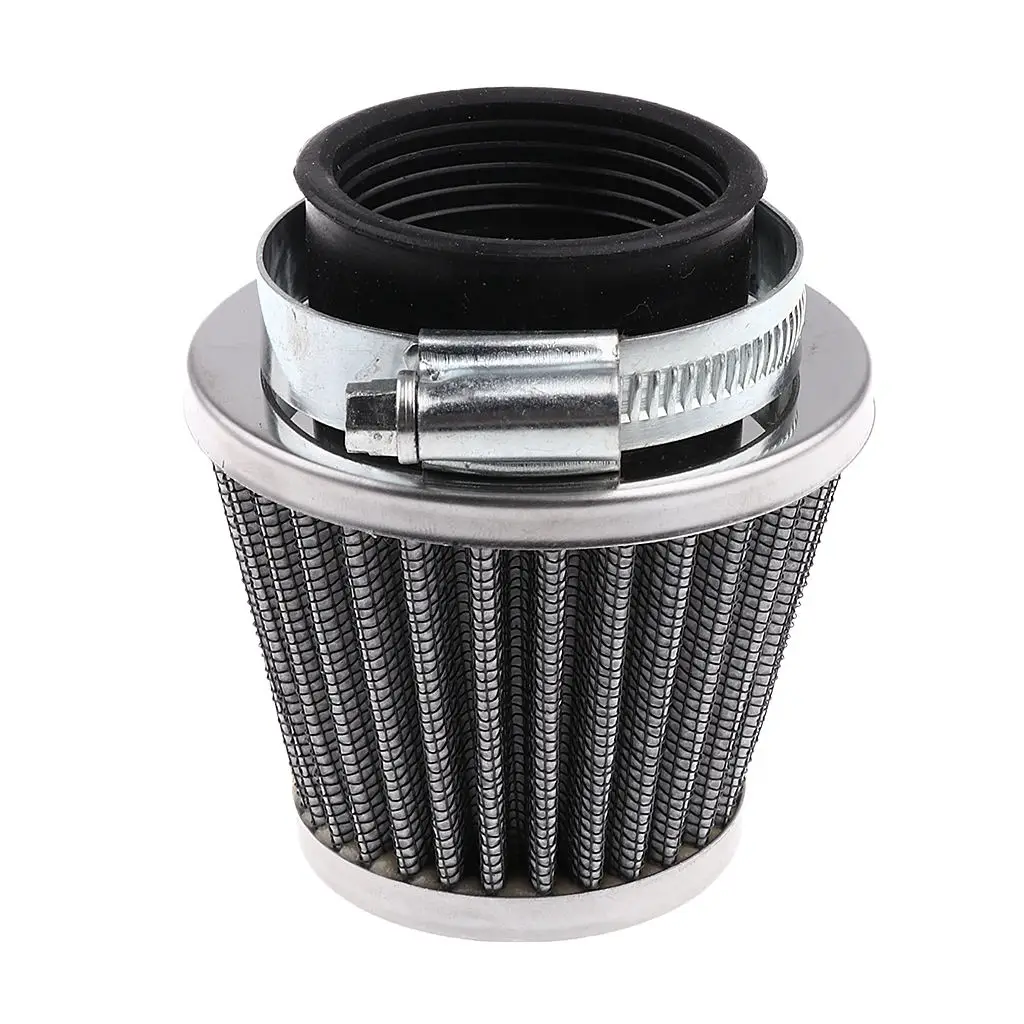 39MM Universal Cone Air Filter For 50cc200cc Gy6 Moped Scooter Atv Dirt Bike