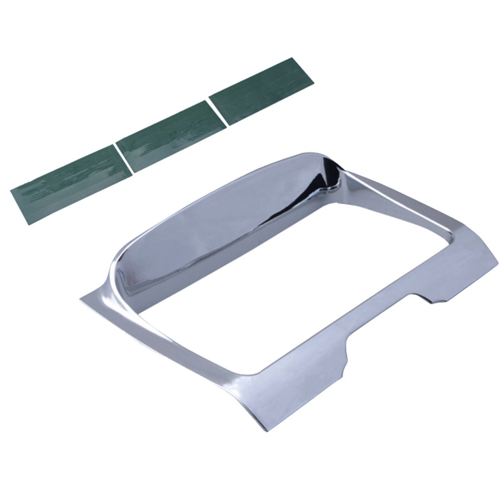 Motorcycle Tri Line Stereo Trim Cover for Harley Touring 2014-2018