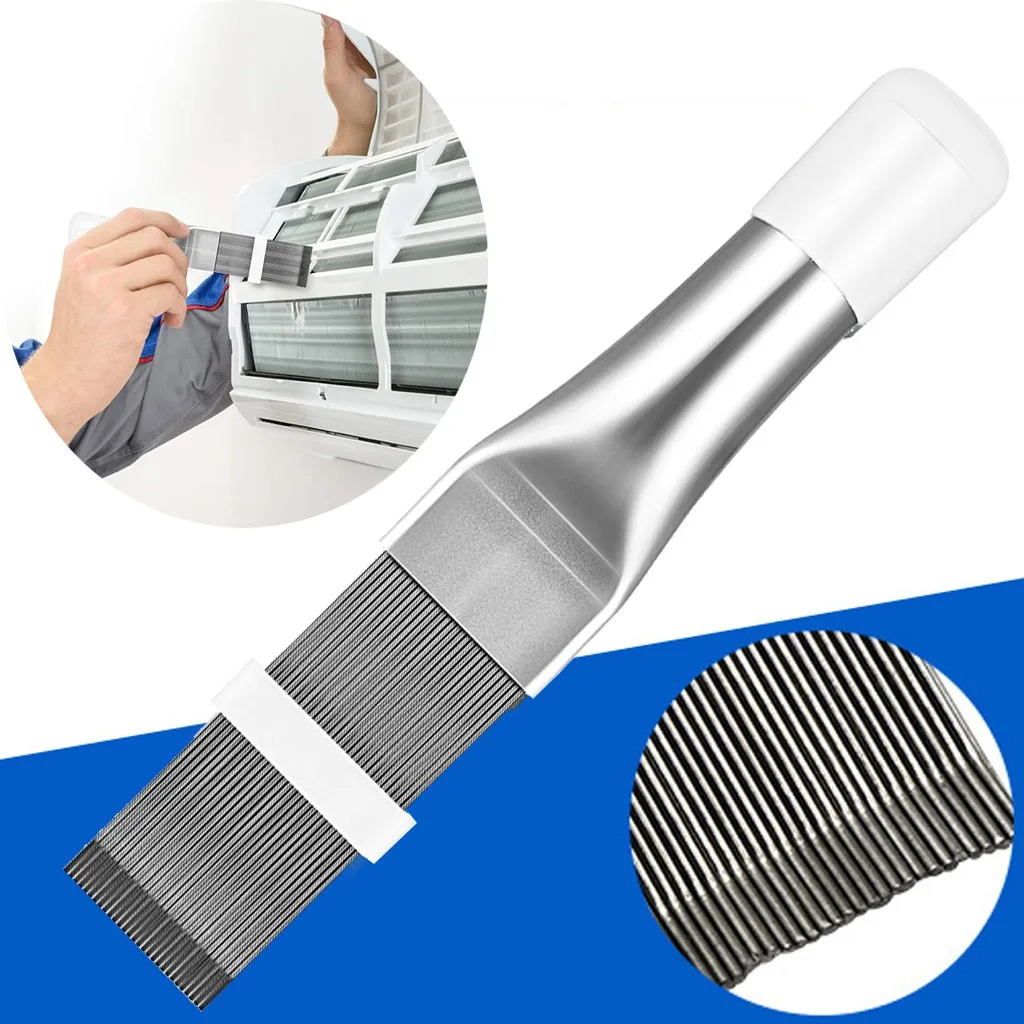 Universal Stainless steel Cooling HVAC Fin Comb Straightening Cleaning Brushes 