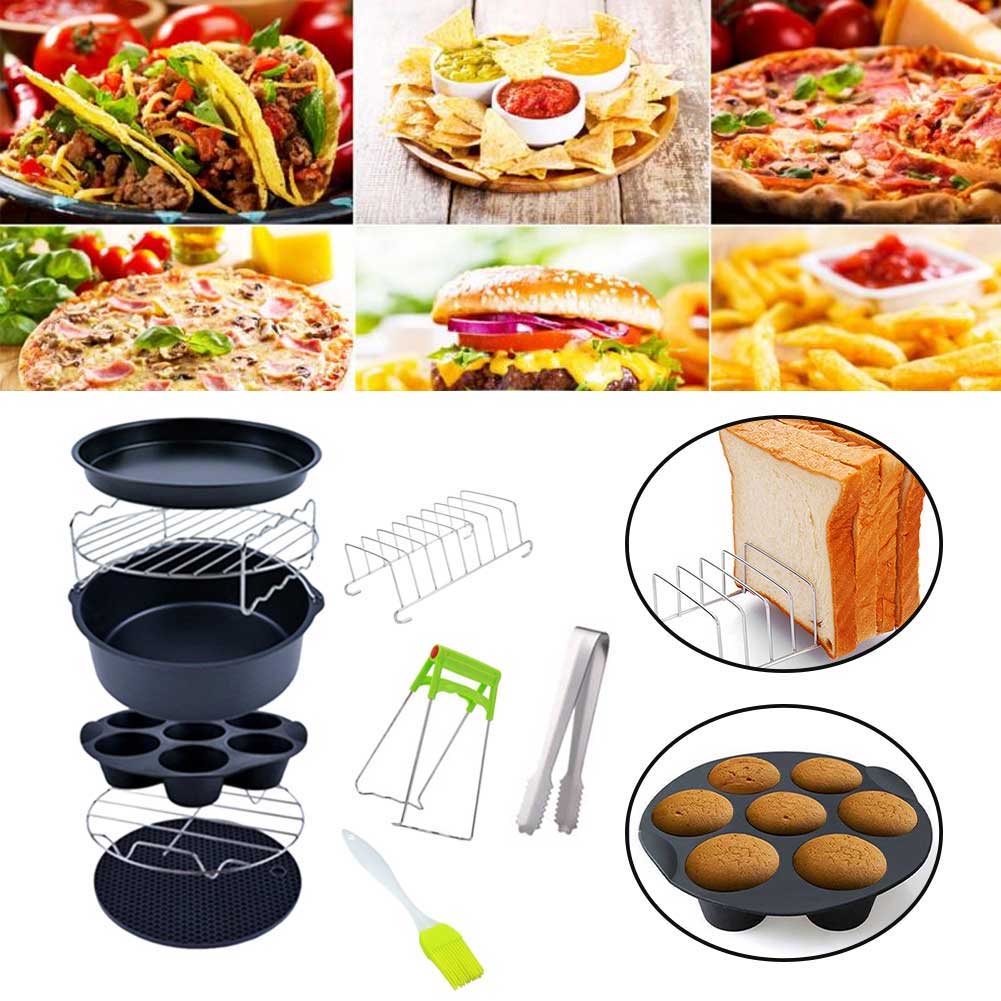 10 pçs universal acessórios da fritadeira de
