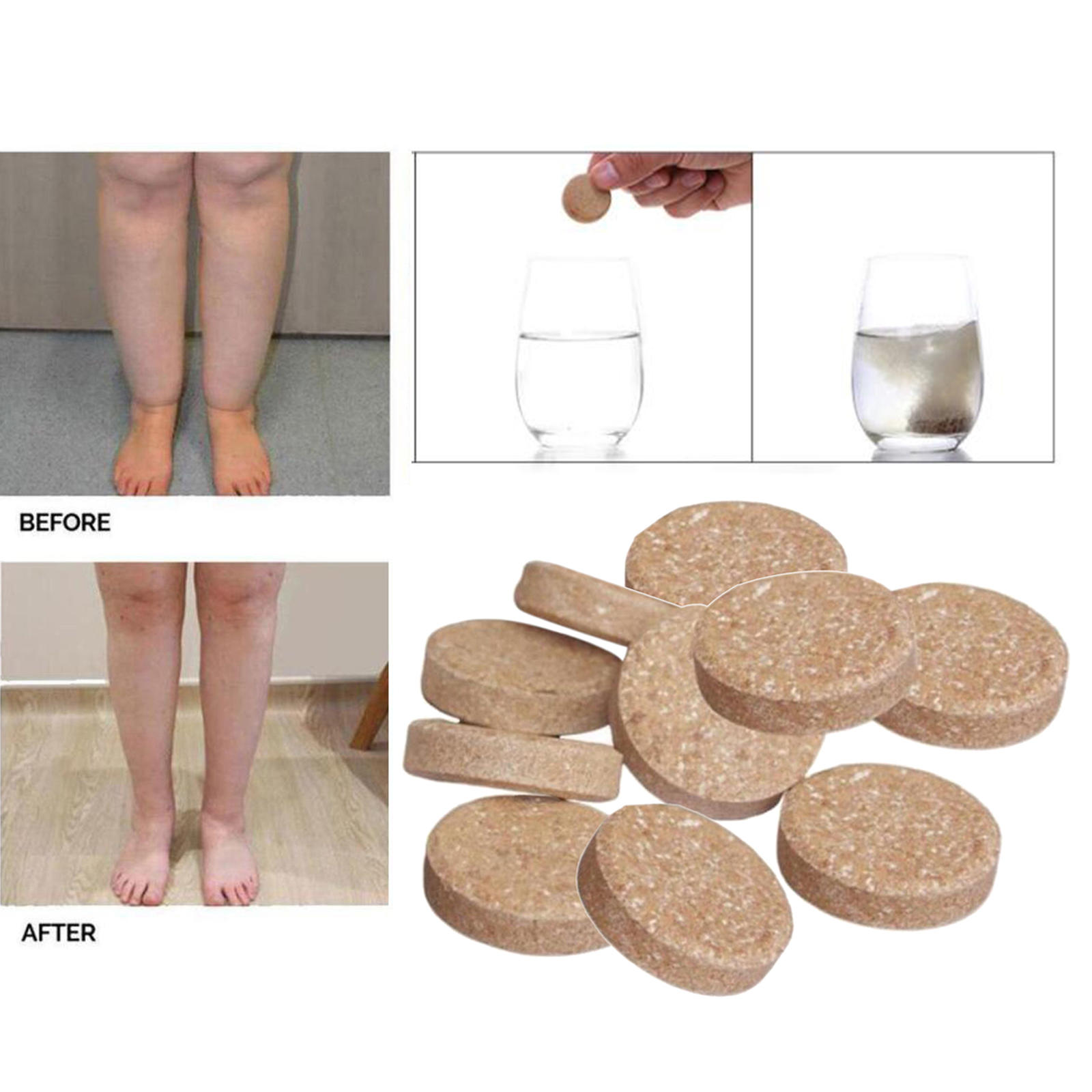 8Pcs Effervescent Balls Anti- Foot SPA for Foot Pain Foot Bath Men