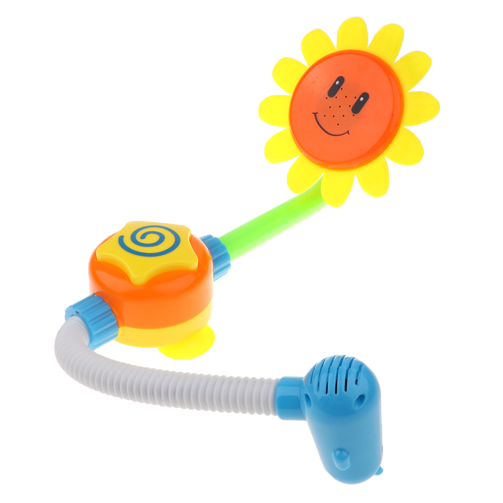 Baby Kid Bath  Shower Head Faucet Water Automatic Pump Bath Toy