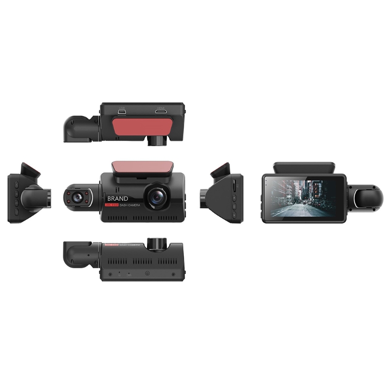Gravador de Condução de Detecção de Movimento Destacável Suporta Multi-idioma Carro Câmera Ips Máximo 32gb A68 16 Câmeras de vigilância
