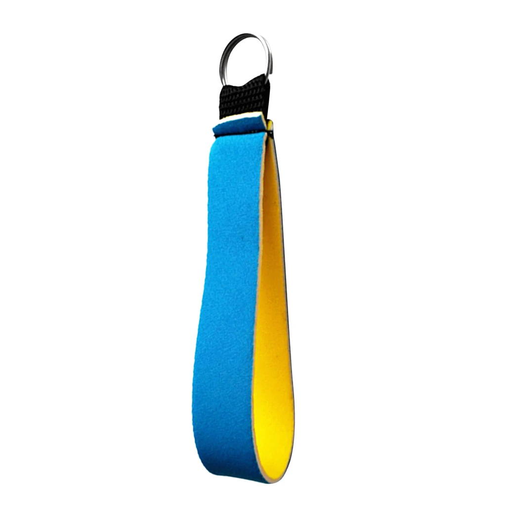 MagiDeal Neoprene Key Fob Wristlet Keychain Key Holder Keyring Hand Wrist Strap for Water Sports Beach Swimming Jogging Boating