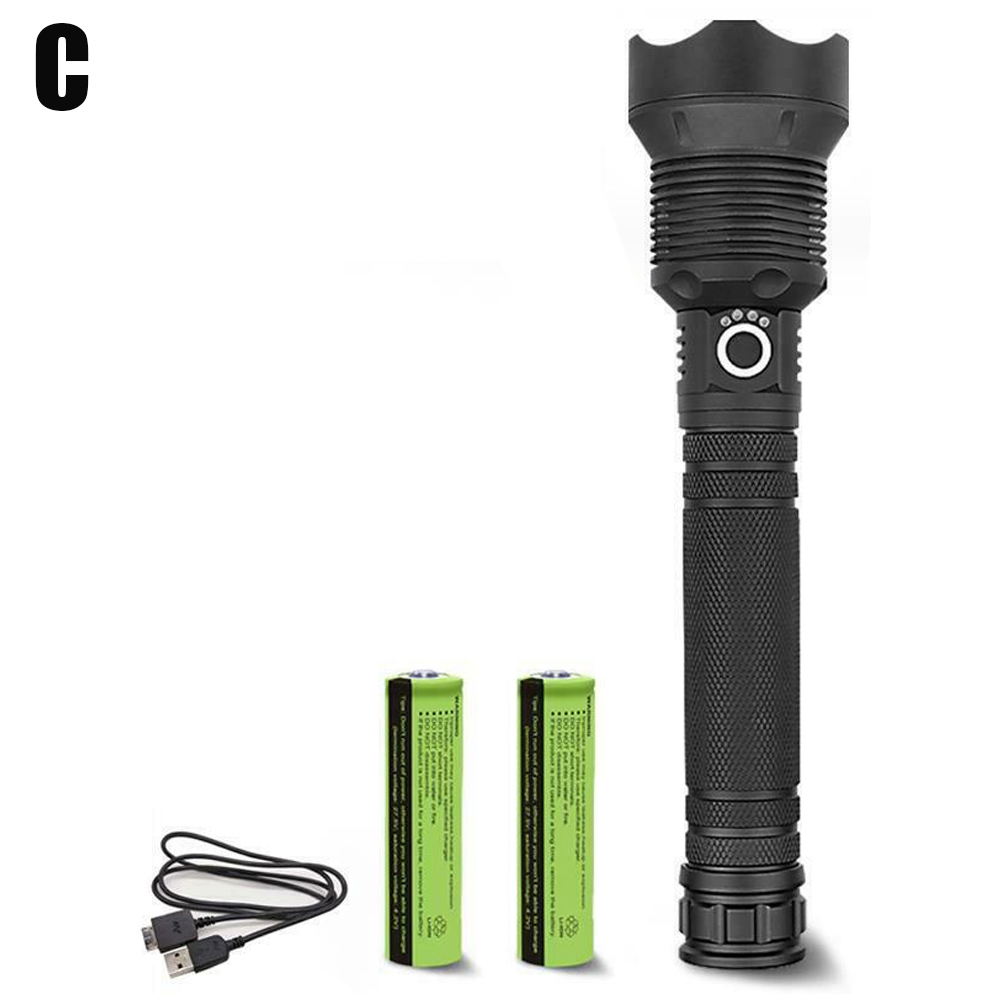 Liga de Alumínio Poderosa Lanterna Usb Zoom Tocha Indicador Bateria Mc889 120000 lm Led 9 Cheap Ferram. atividade ar livre