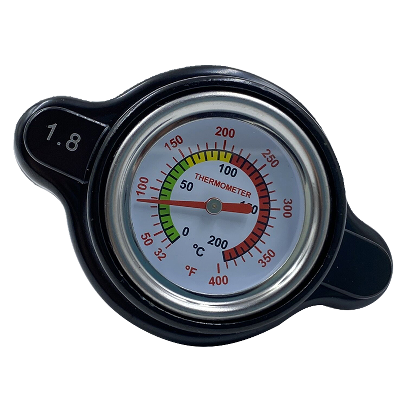 High Pressure Radiator  with Temperature Gauge, 1.8 Bar Radiator  25.6Psi for Honda CRF450R 2002-2015