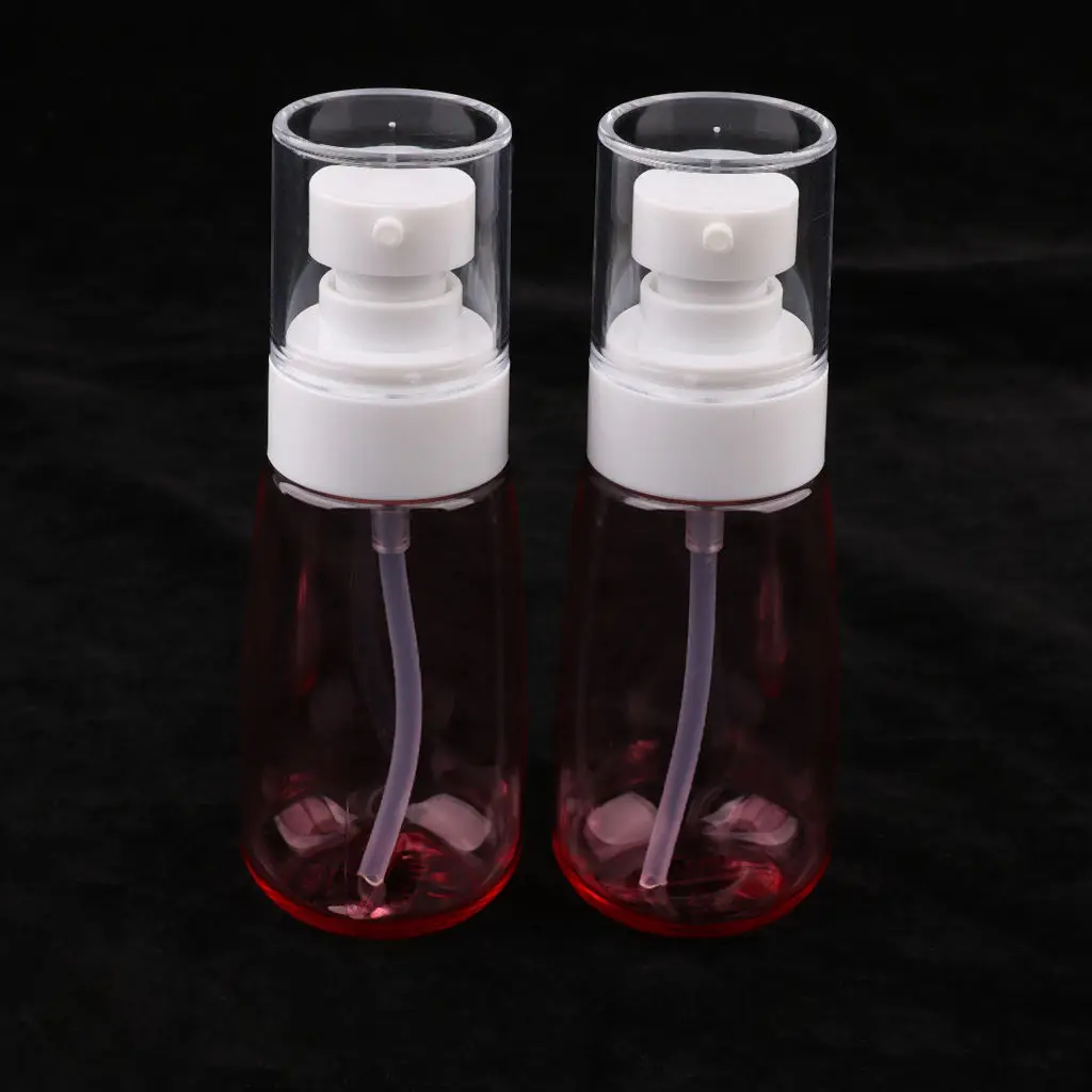 2 Pieces 60ml Essential Oils Bottle Sample Vials, Good for Cosmetic Cream Lotion Fragrance Perfect for Travel Home Work