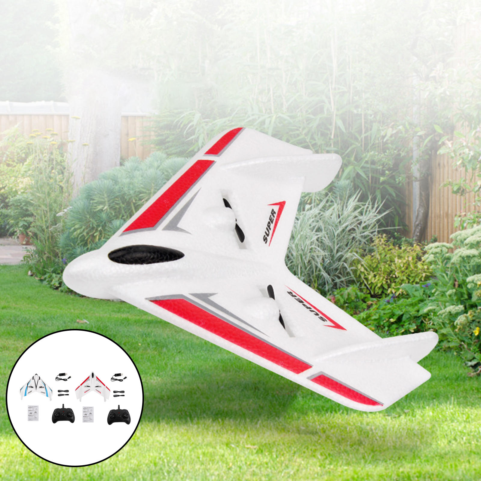 FX 601 RC Plane Remote Control Aircraft Foam Aircraft Model Beginner Kids Adults Airplane Foam Glider