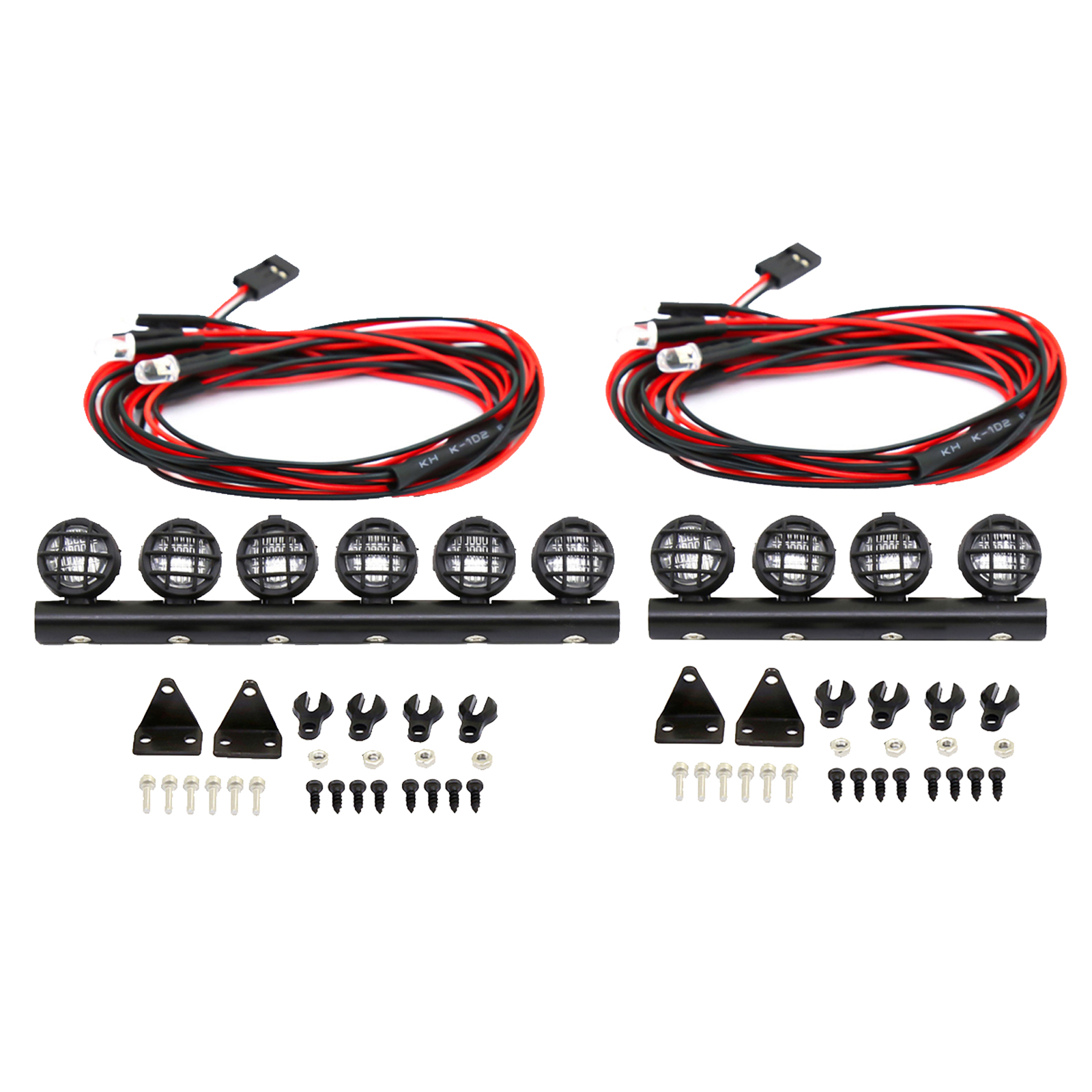 Premium RC LED Lights Bright LED Bar Kit Easy to Install with Accessories