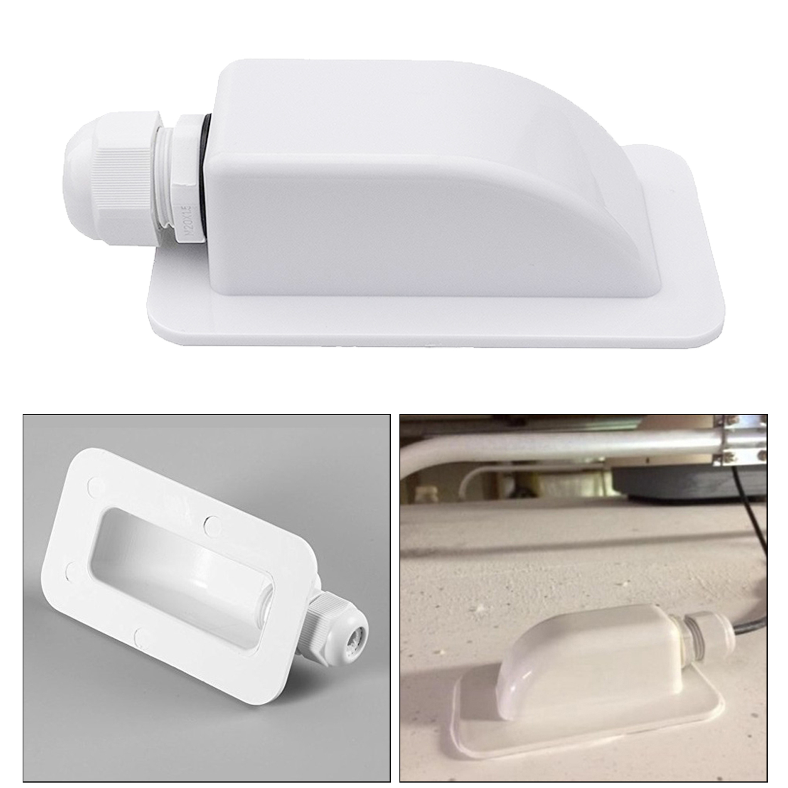 Waterproof Single Cable Entry Gland for Solar Panels/ Motorhomes / Boats