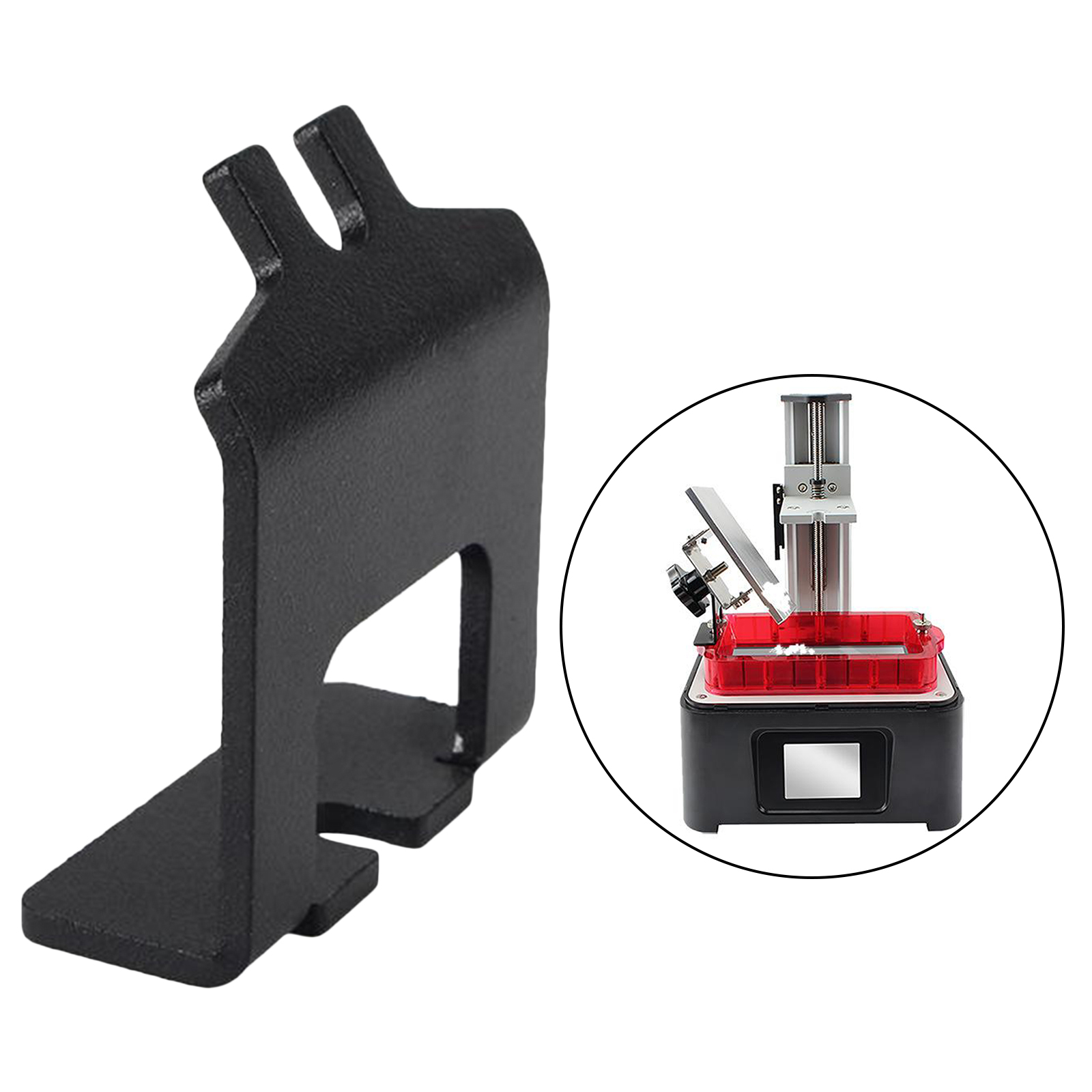Drip Stand Resin Vat Tank 3D Printers UV Photocuring Resin 3D Printers Black
