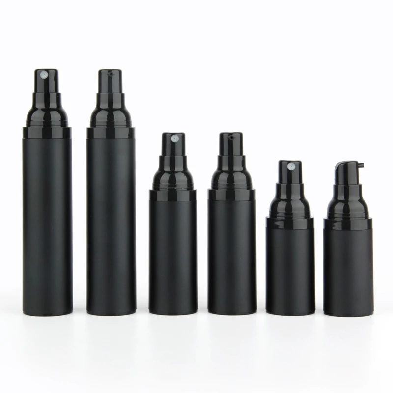 Best of 10pcs / lot 15ML 30Ml 50ML Plastic Emulsion Bottles Spray Bottle Matte Black Vacuum Bottle Airless Pump Vacuum Container Reviews & Tips