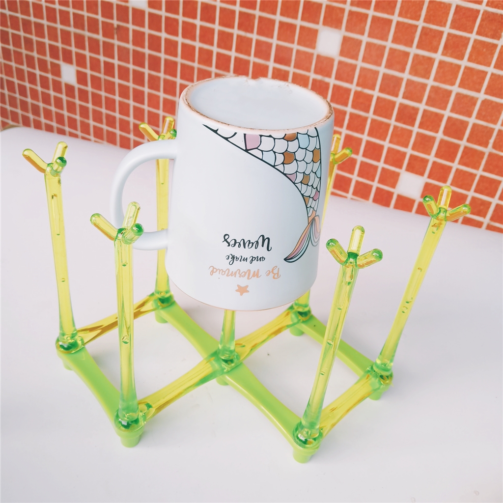 Plastic Bag And Bottle Dryer Multi-Purpose Drying Rack Foldable Easy To Storage