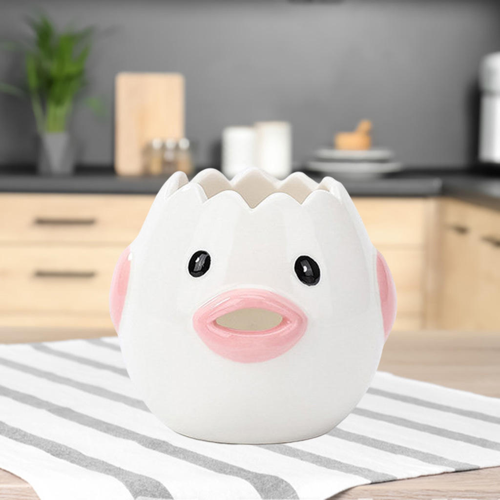 Creative Cartoon Chicken Egg White Divider Tool Yolk Filter Gadgets Kitchen Accessories Separating Divider Tool
