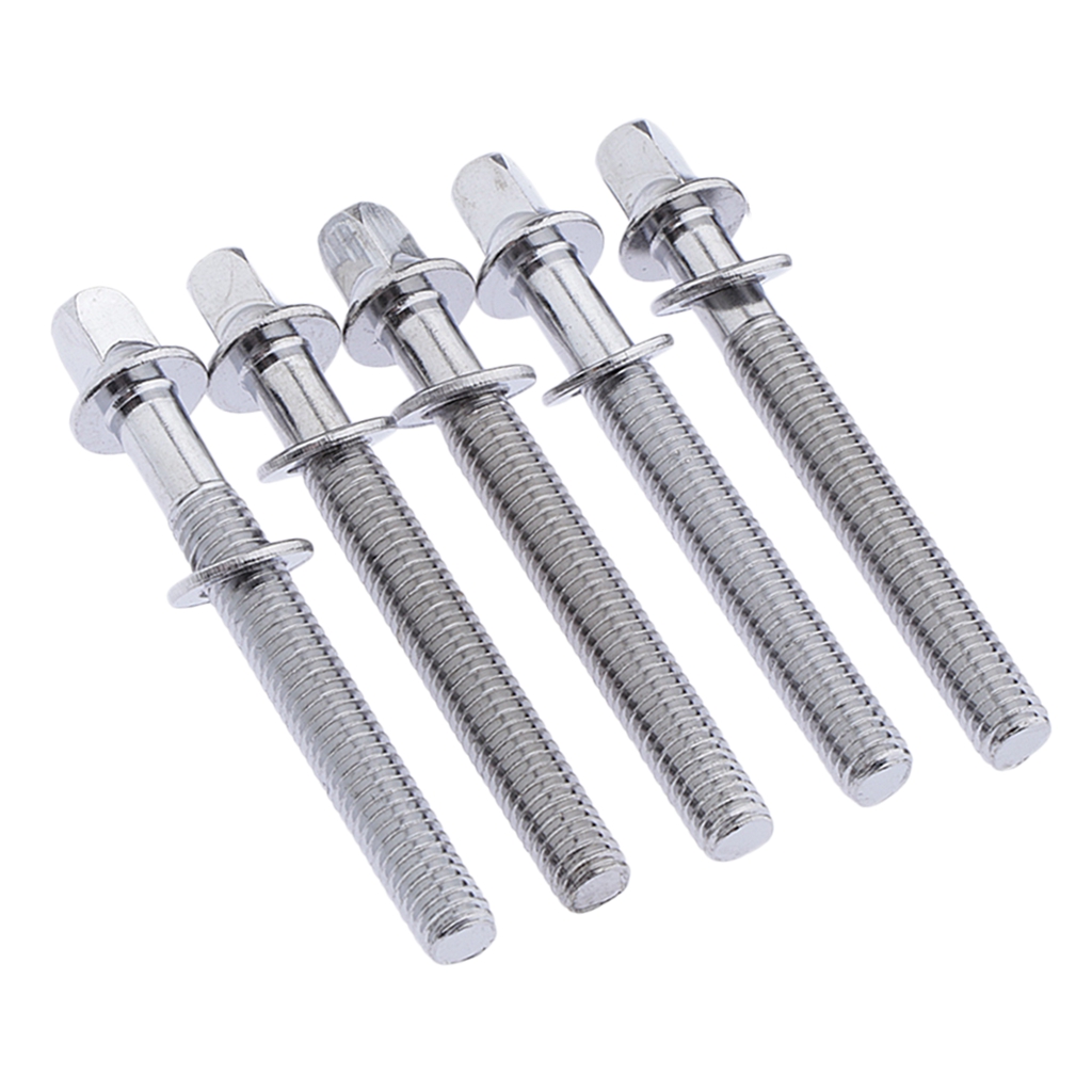 5x NEW 45/55/65/75mm Drum Tension Rods for Tom Snare Drum Build Accessories