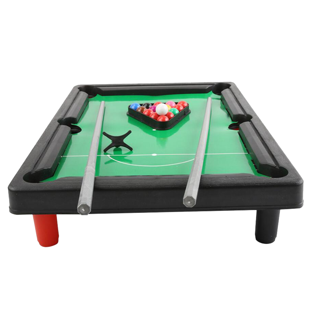 Kid's Mini Tabletop Pool Billiards Game w/Balls Parent Child Interaction