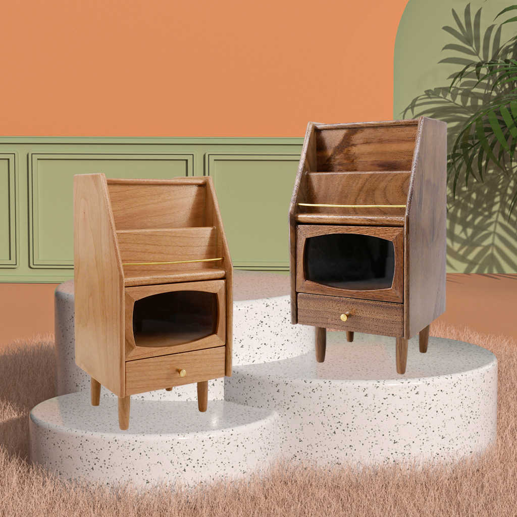 1/6 Scale Dollhouse Cabinet Storage Rack Miniature Home Room Decoration