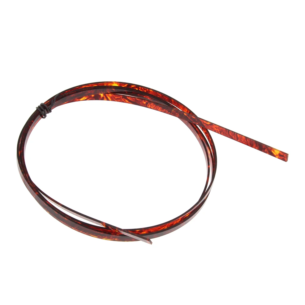 Wine Red Celluloid Guitar Binding Purfling Strip for Luthiers 1650 x 6 x 1.5mm Tortoise Shell