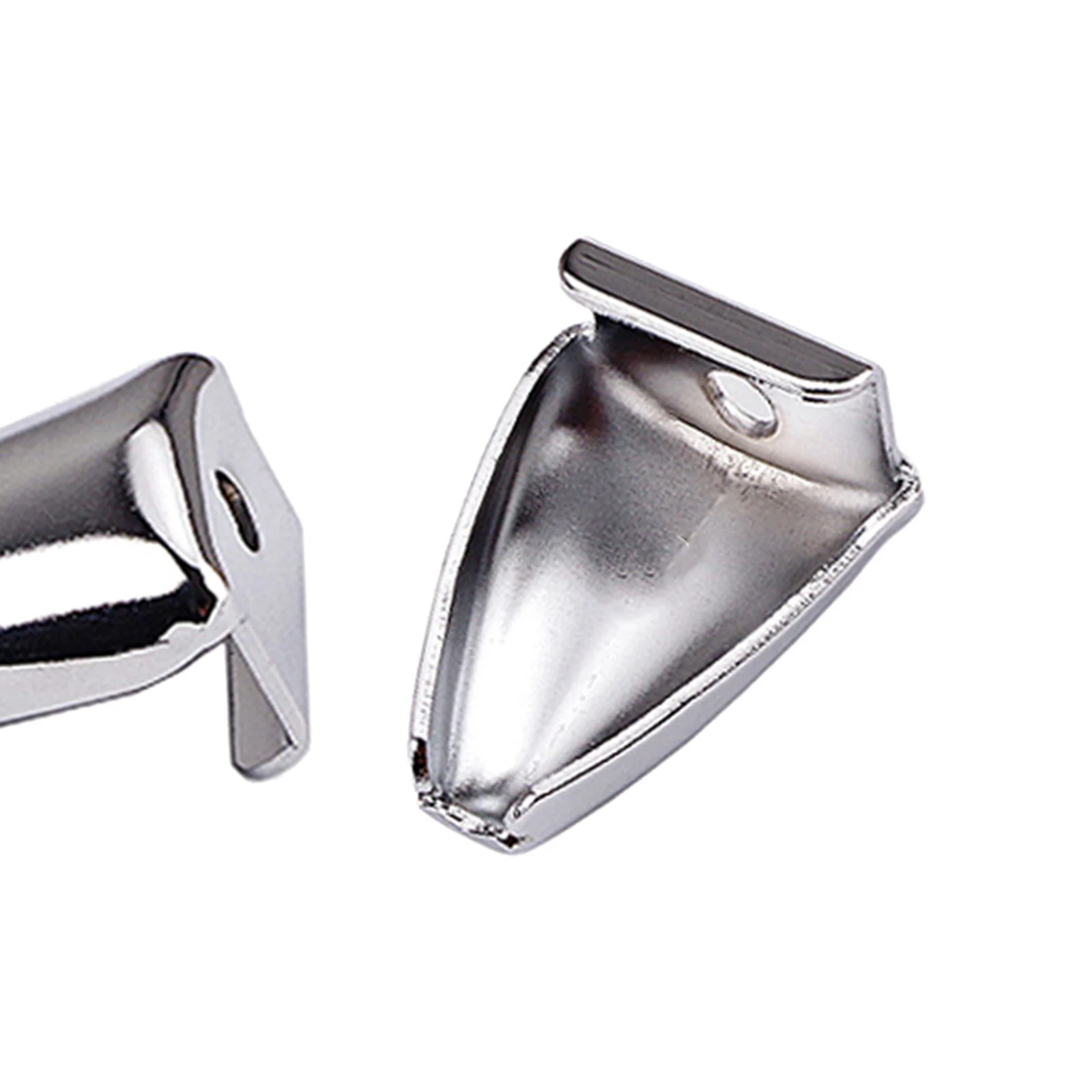 2Pcs Iron Triangle Drum Claw Hook for Bass Snare Drum Parts Accessories, Chrome-plated surface, anti-rust and anti-corrosion