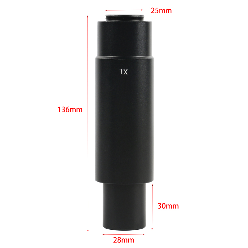 monoscópica para câmera de microscópio industrial de 0,35x, 0.5x, 0.7x-4.5x