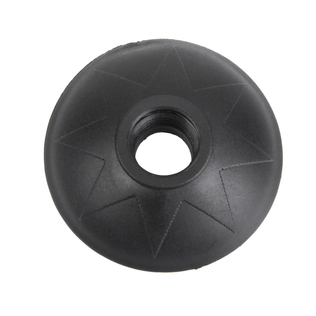 Black Rubber Caps End Caps Hammer Basket 5 Cm for Trekking Poles