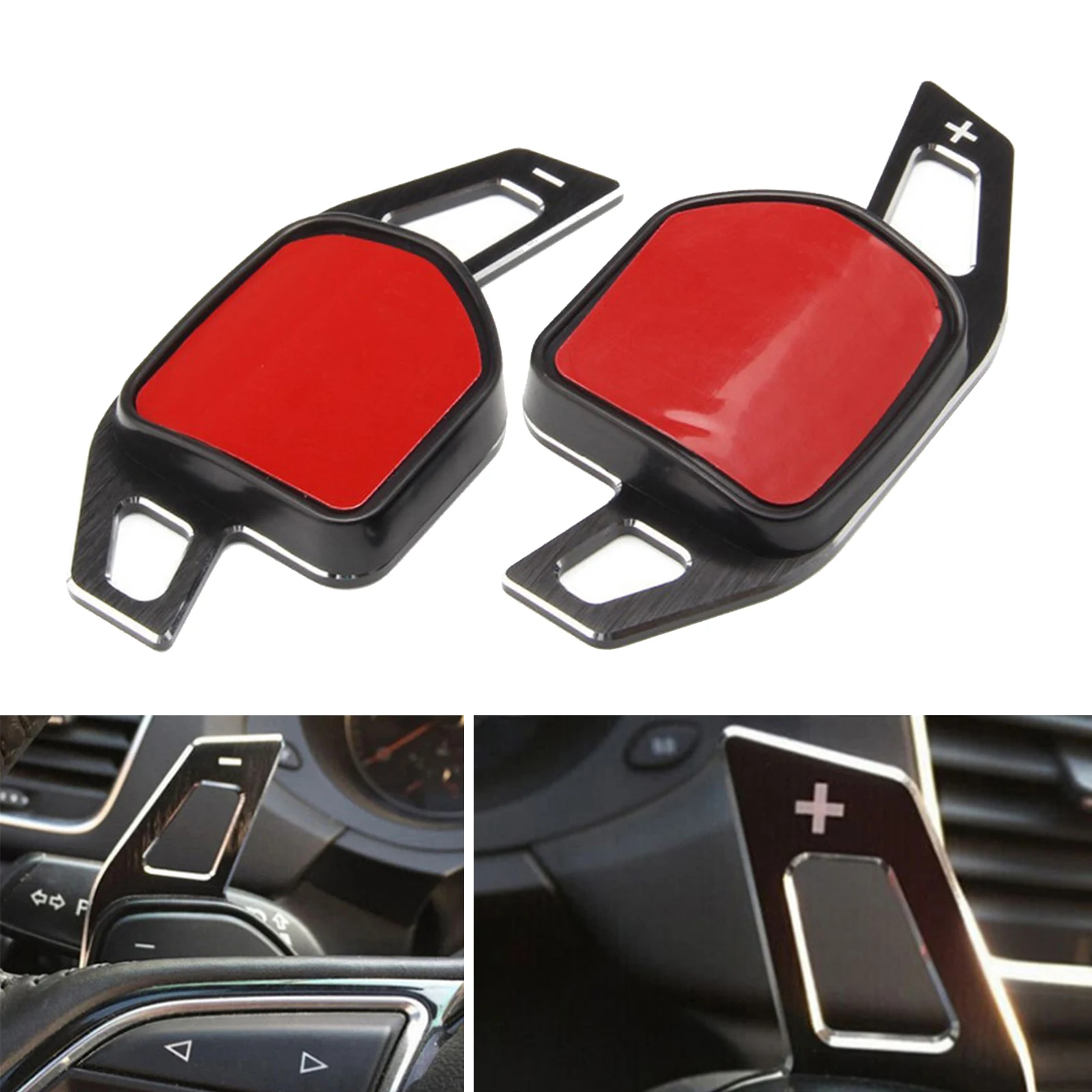 2x Steering Wheel Paddle Shift Extensions for Audi TT/ TTS(2007-2011), R8(2009-2011), A1(2010-2011)
