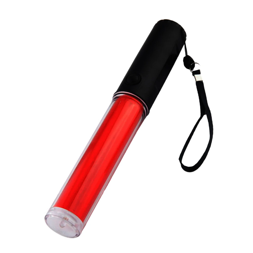 26cm Traffic Light Safety Wand,LED Vehicle Safety Wand Flashlight,Road Safety Outdoor Control