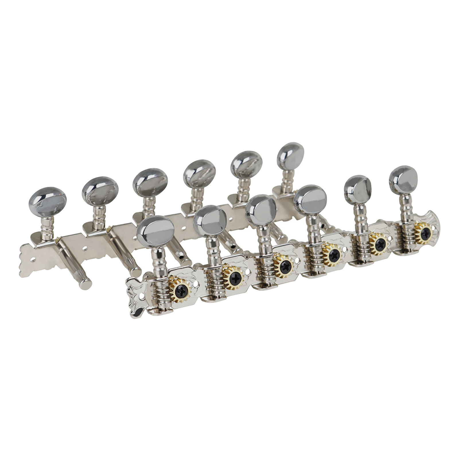 12-string Acoustic Guitar Tuning Pegs 6L 6R String Tuner Knob Guitar Accs