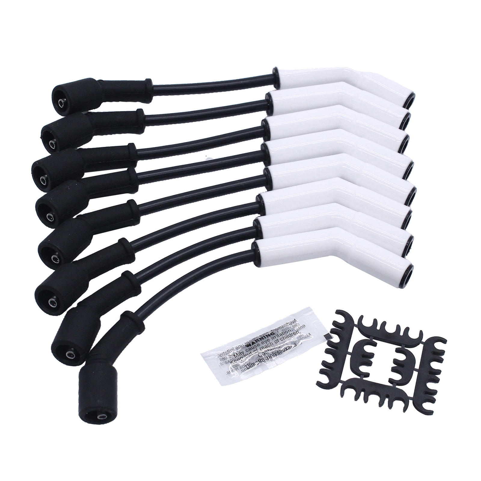 9070C Ignition Wire Spark Plug Wire Set Kit Ceramic Boot Fit for GM Gen 4 LS3 LS4 LS7 LT Engines Car accessories