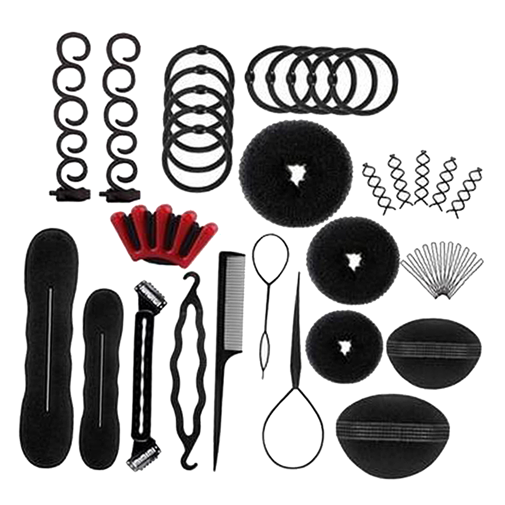 Gril Fast Easy Hair Braider Set Magic Bun Princess Hairstyle Hair Twist FASHION HAIR MAKER ACCESSORIES