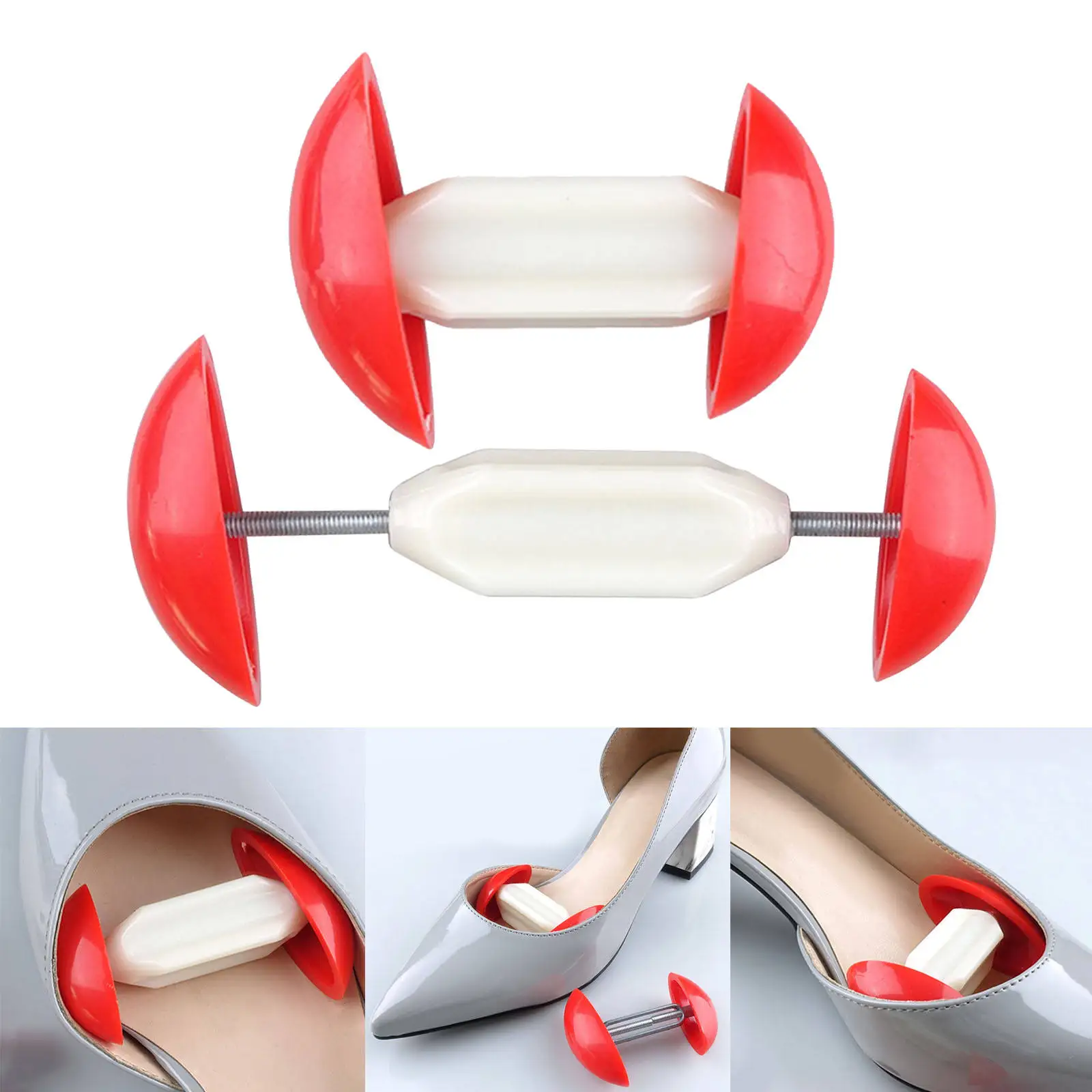 2 Pieces Stretcher Shoes Mini Shoes Trees Extension of Width