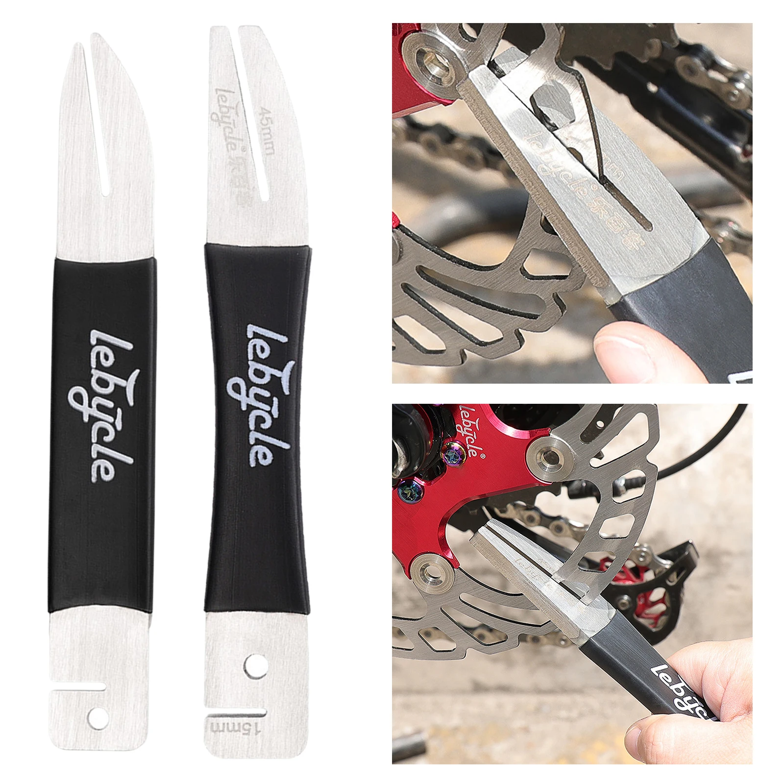Bike Rotor Caliper Disc Brake Tool Flattening Correction Wrench for All Bicycle - 15mm / 45mm Size