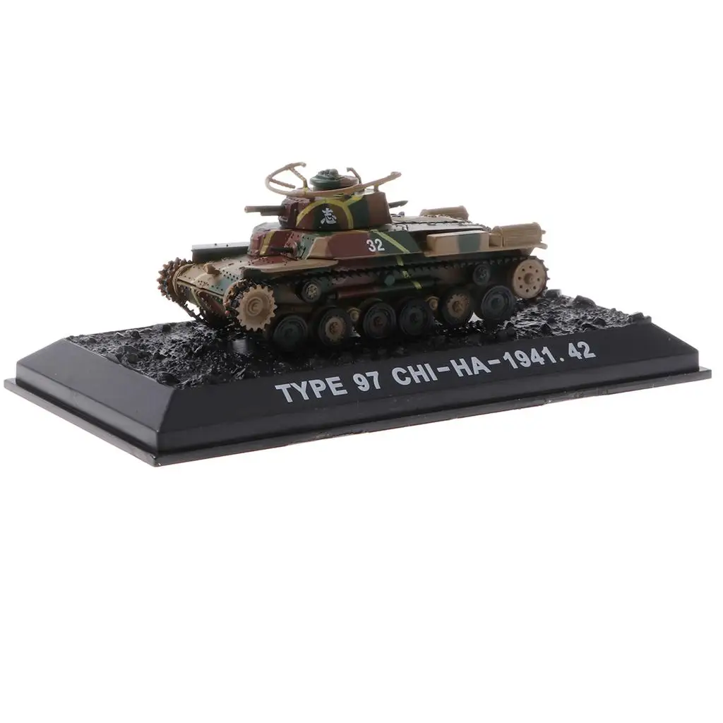 MagiDeal 1/72 Scale Diecast Tank US M8 Vehicle 1945 American Military Model Toy for Children Boys Xmas Gift Room Decoration