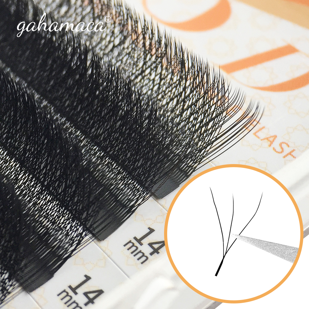 Best of GAHAMACA W Shape Eyelash Extensions 3D Premade Volume Fans W Style Lashes Faux Mink Soft Easy Faning Professional Natural Lashes Reviews & Tips