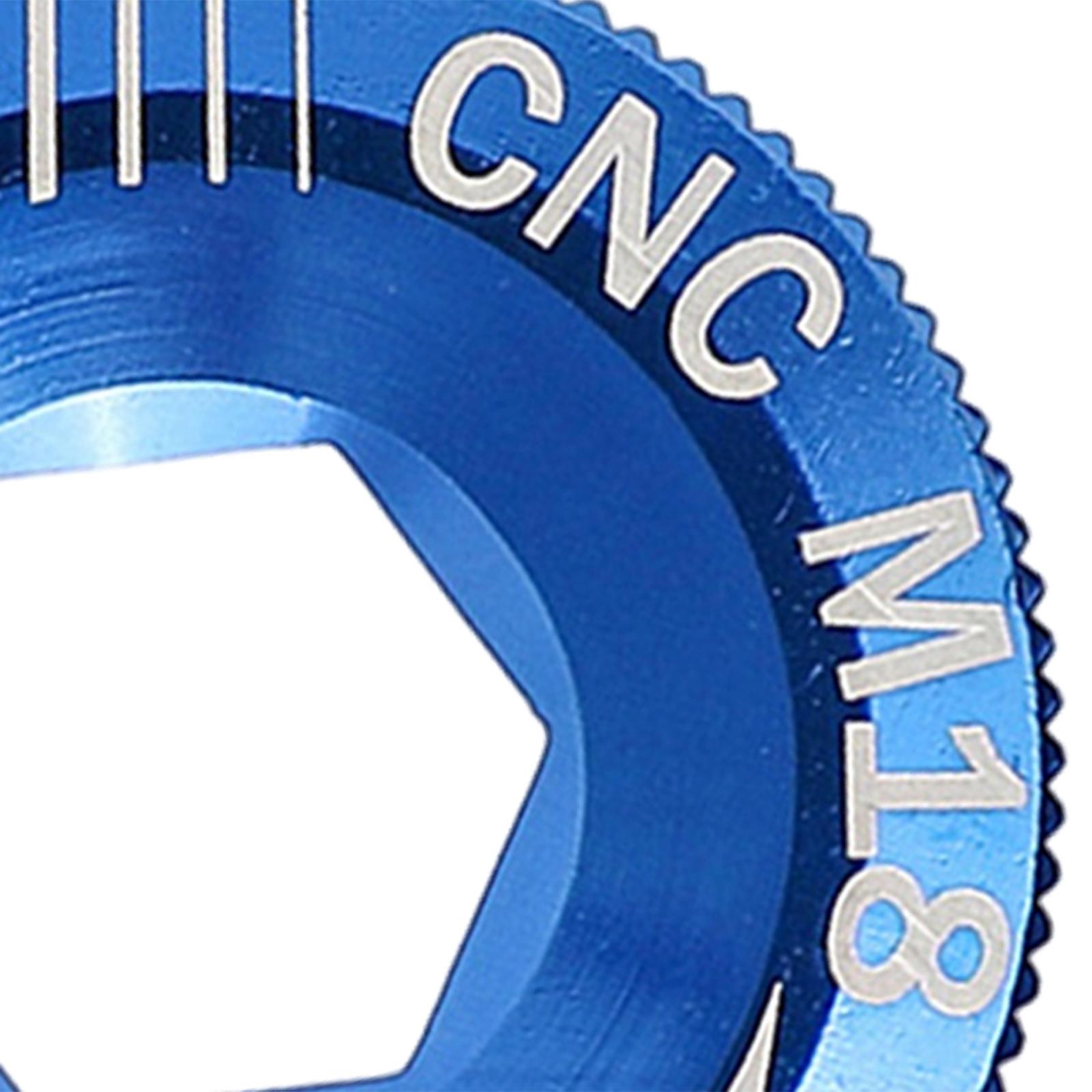 Bicycle M18 Crank Arm Cover Hat BMX Bike Chainwheel Crankset Bolt Threads Cycling Crank Arm Fixing Bolt Accessories Gear