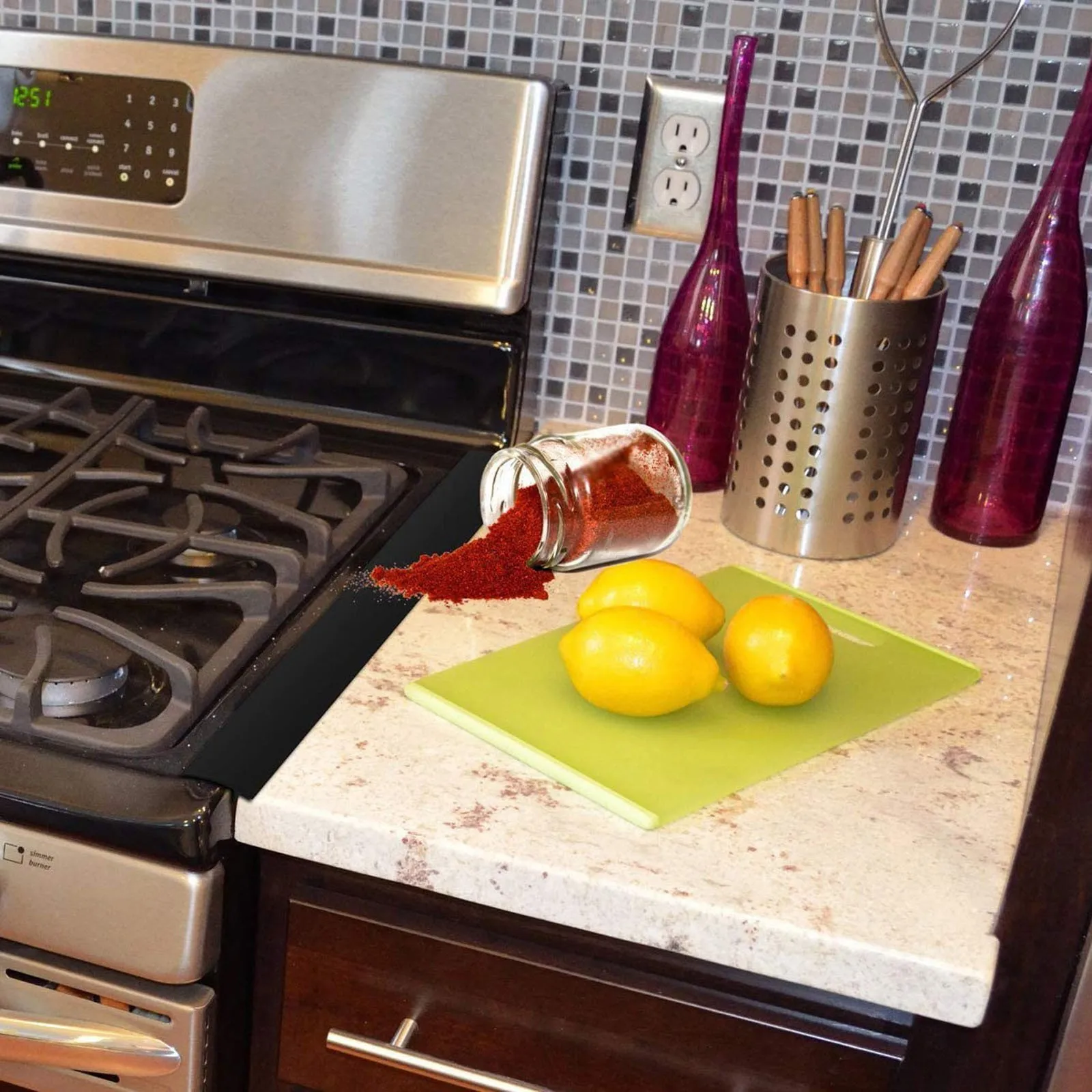 Silicone Stove Counter gap Cover