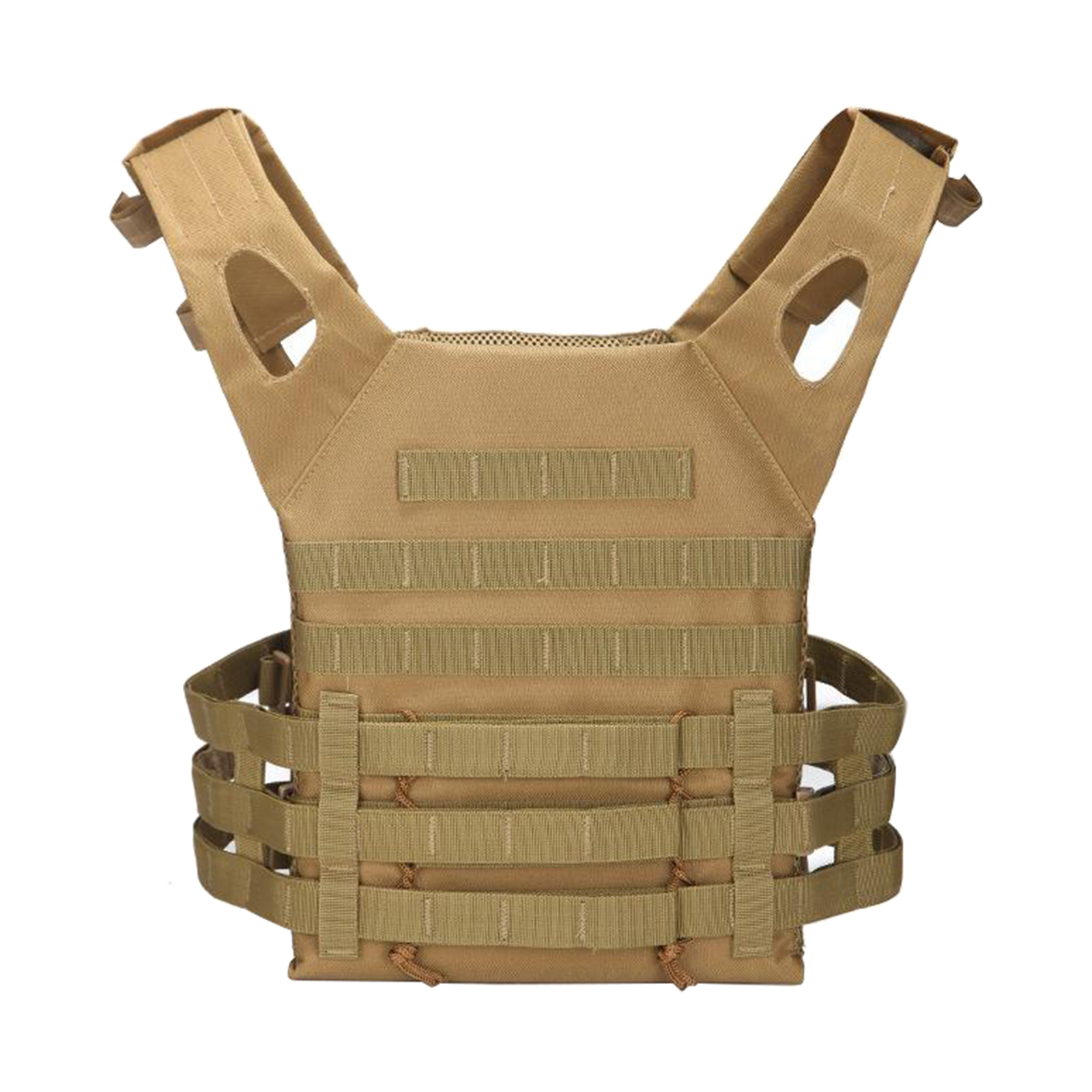 Lightweight Tactical Vest Chest Rig Webbing Plate Vest Waistcoat Jungle Game