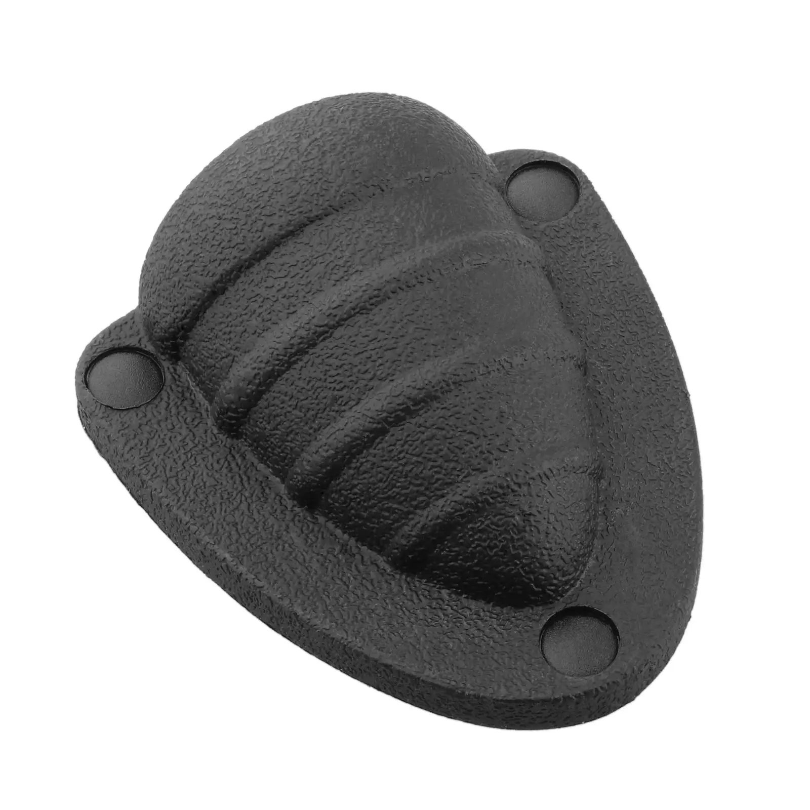 Marine Nylon Clam Shell Vent Wire Cover  Ventilation Accessories Parts - Small - Black