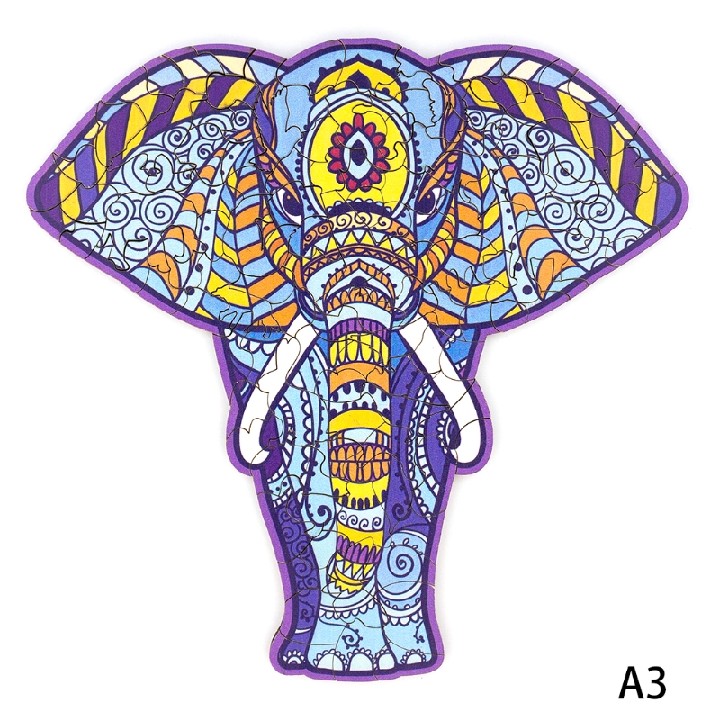 Brinquedo de Madeira do Enigma com Animal Atividade de Festa Criativo Dado Forma Peças Interativa Q9qb 6 Q9qb criativo brinquedo de madeira do enigma
