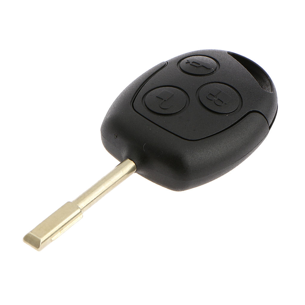 Replacement Remote Entry Key Fob 4D60 Chip for Ford Mondeo Focus Transit Pack of 1