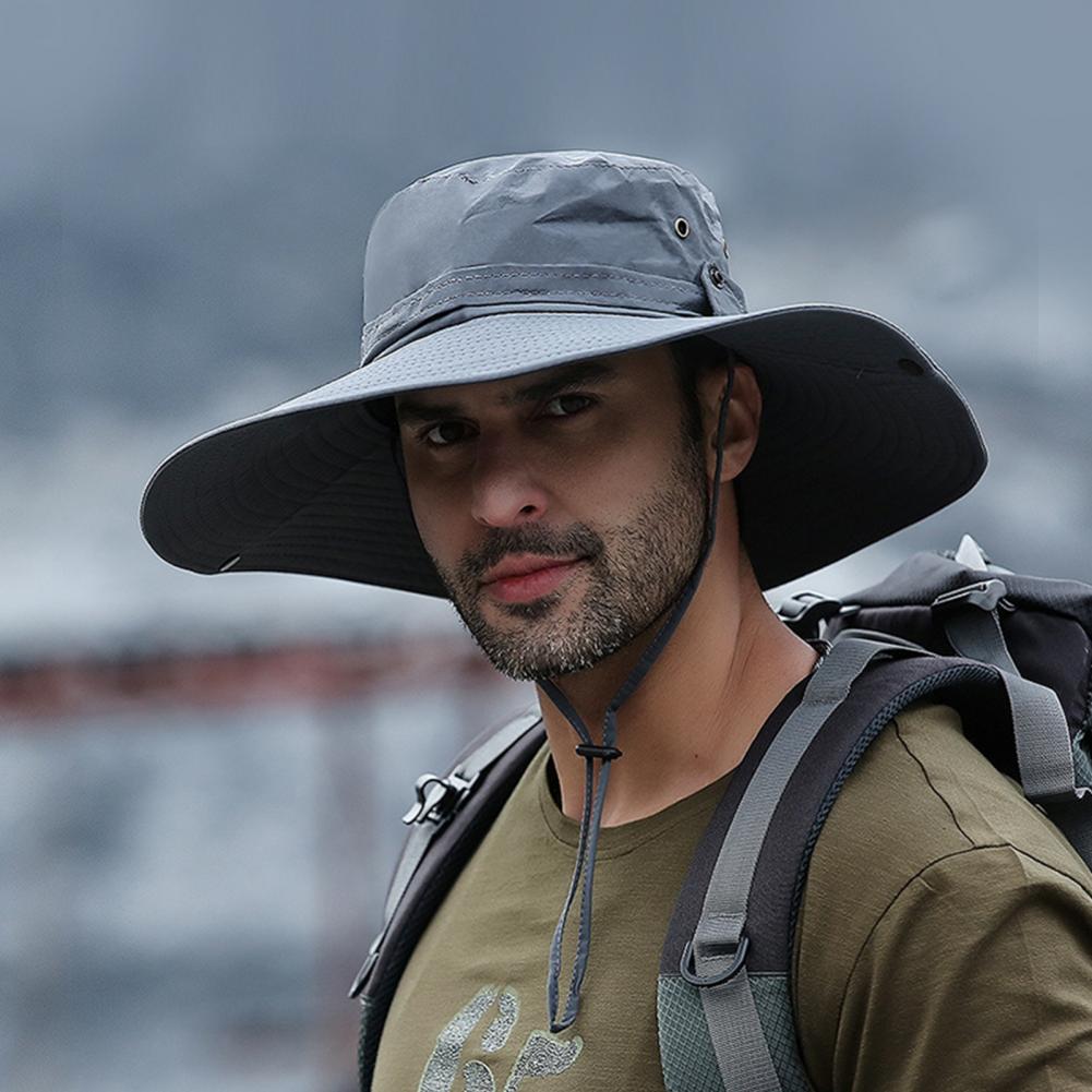 mens wide brim hiking hat