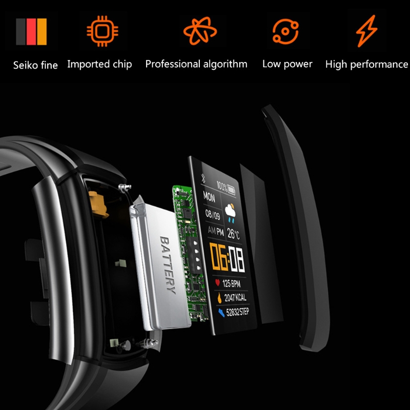 C5 fitness e atividade rastreador atividade de