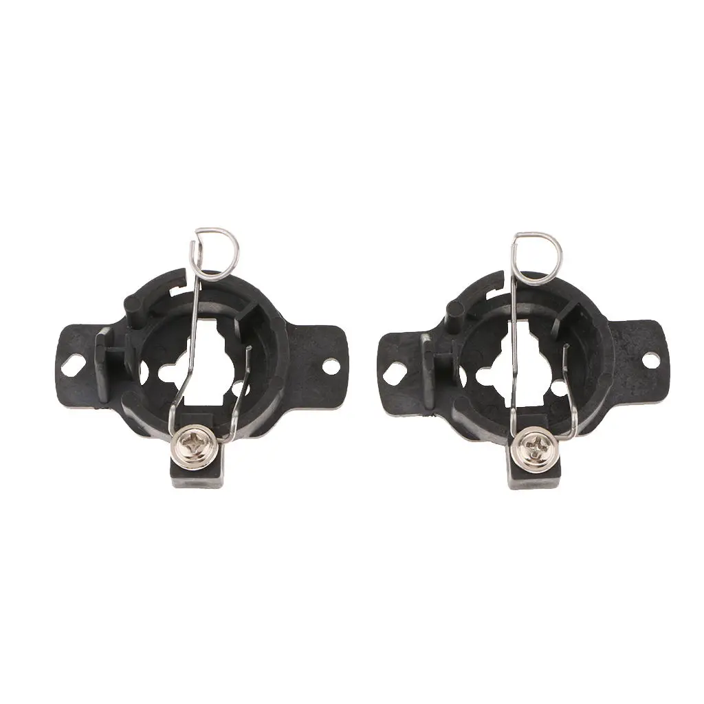 Pair H1 HID Xenon Bulbs Conversion Adapters Holders For Mercedes S320 320