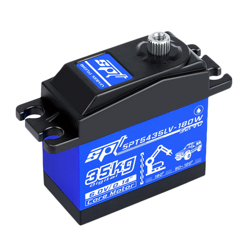 SPT5435LV-180W 35KG Digital Servo 90 Degree for 1:10 1: 8 Tracked Vehicles