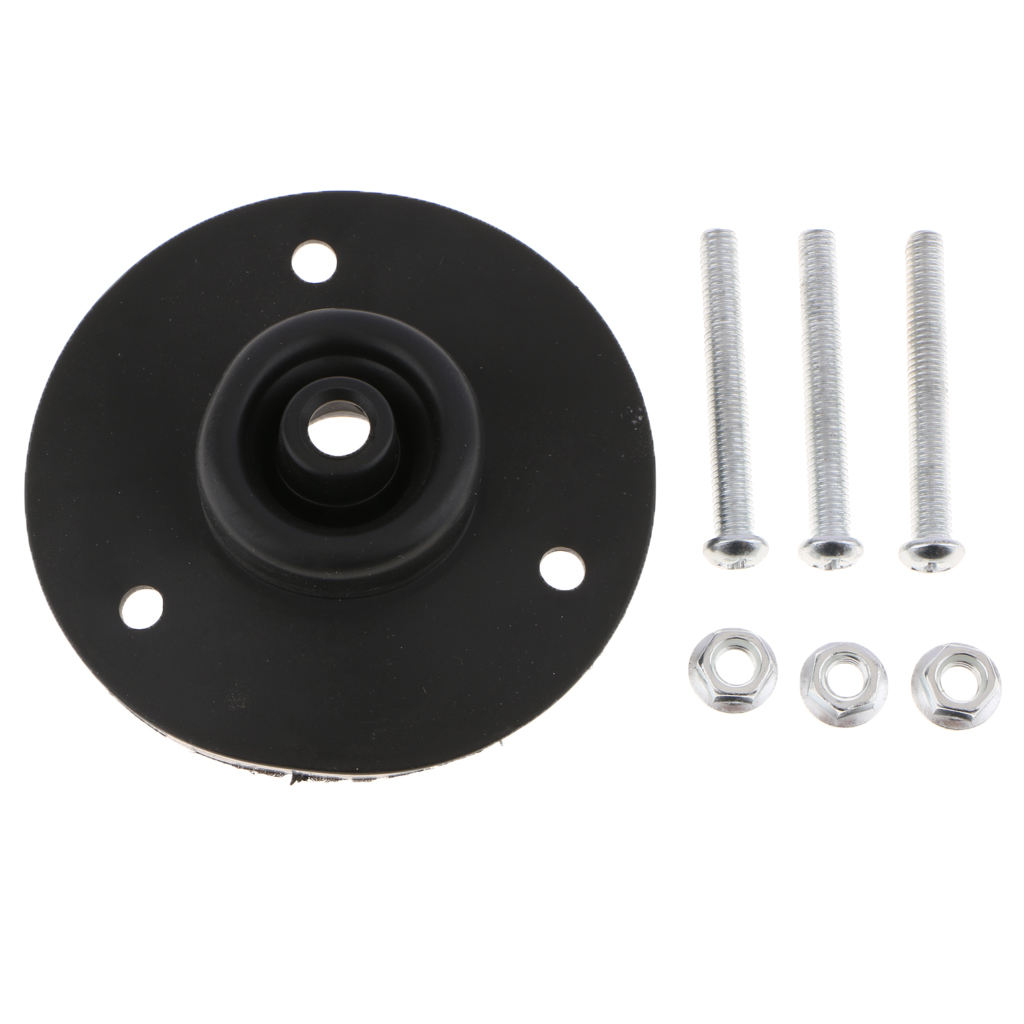 1 Piece Dustproof Plug Cover Towing Socket & Gasket Seal with Bolts Trailers & Caravans Dust  Boot Seal Plug Gasket