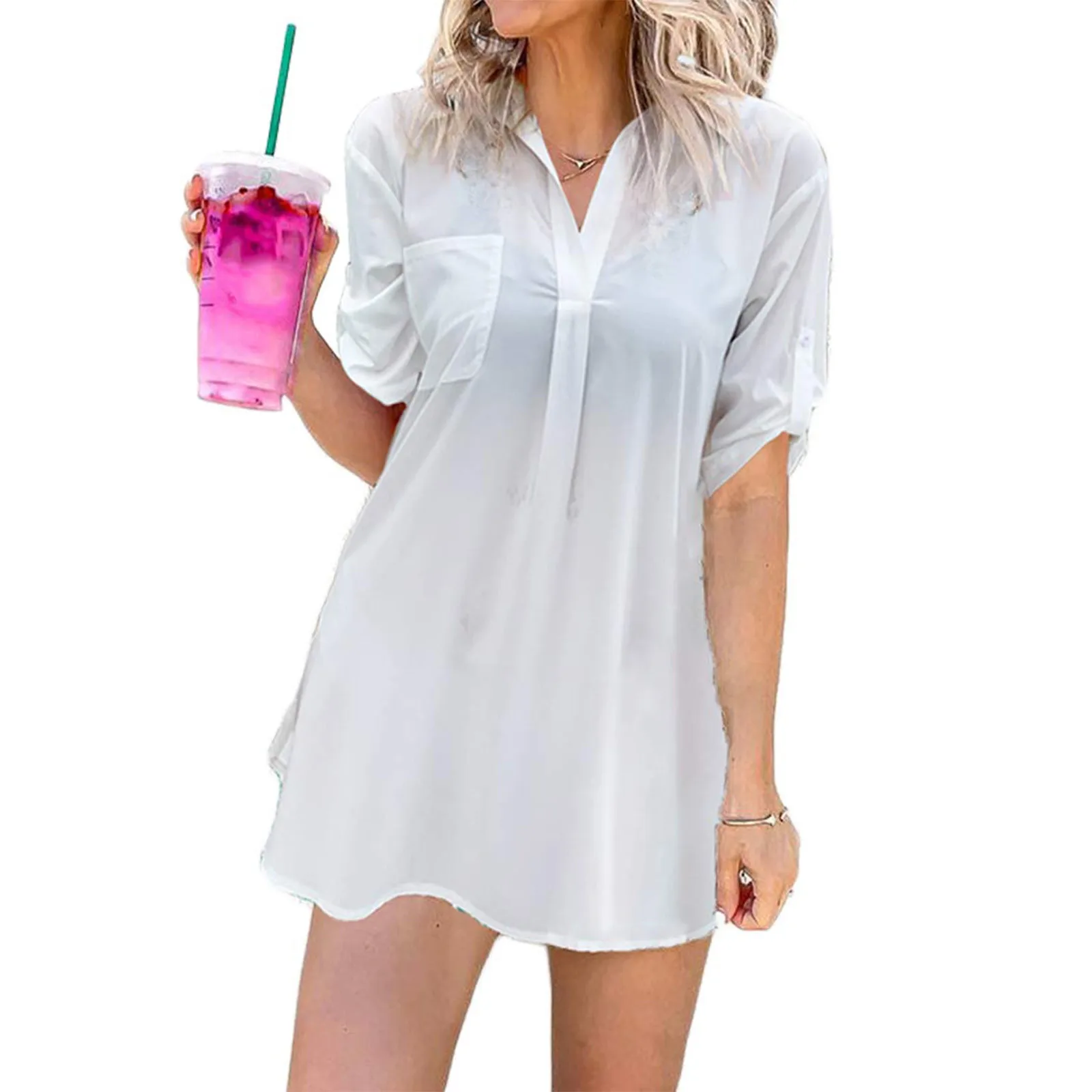 Women's Bikini Cover-up Sexy Swimsuit Cover Ups Summer Bathing Suit Beach Coverups Beach Casual Dress Tops Купальник Женский bathing suit wrap cover up