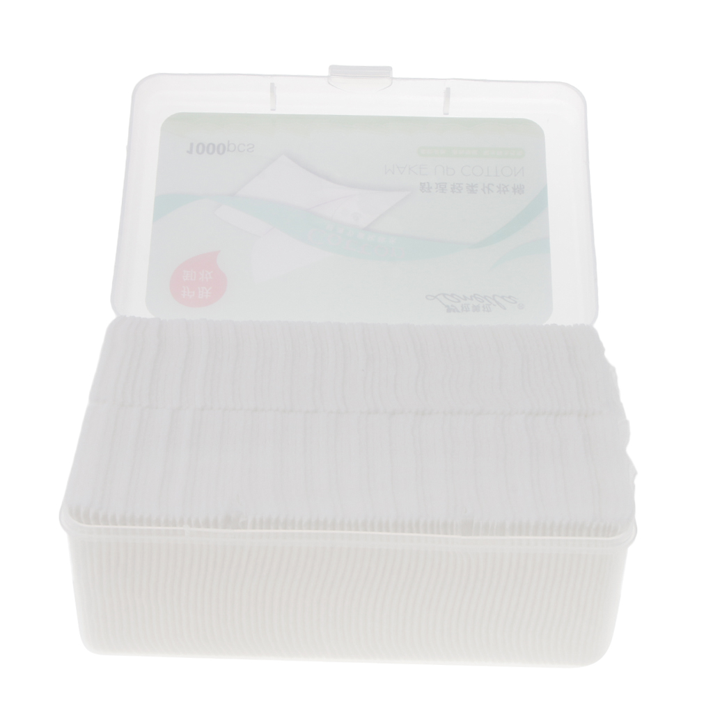 100 Sheets of Cotton Wool Pads Absorbent Make-up Removal Pads-cotton