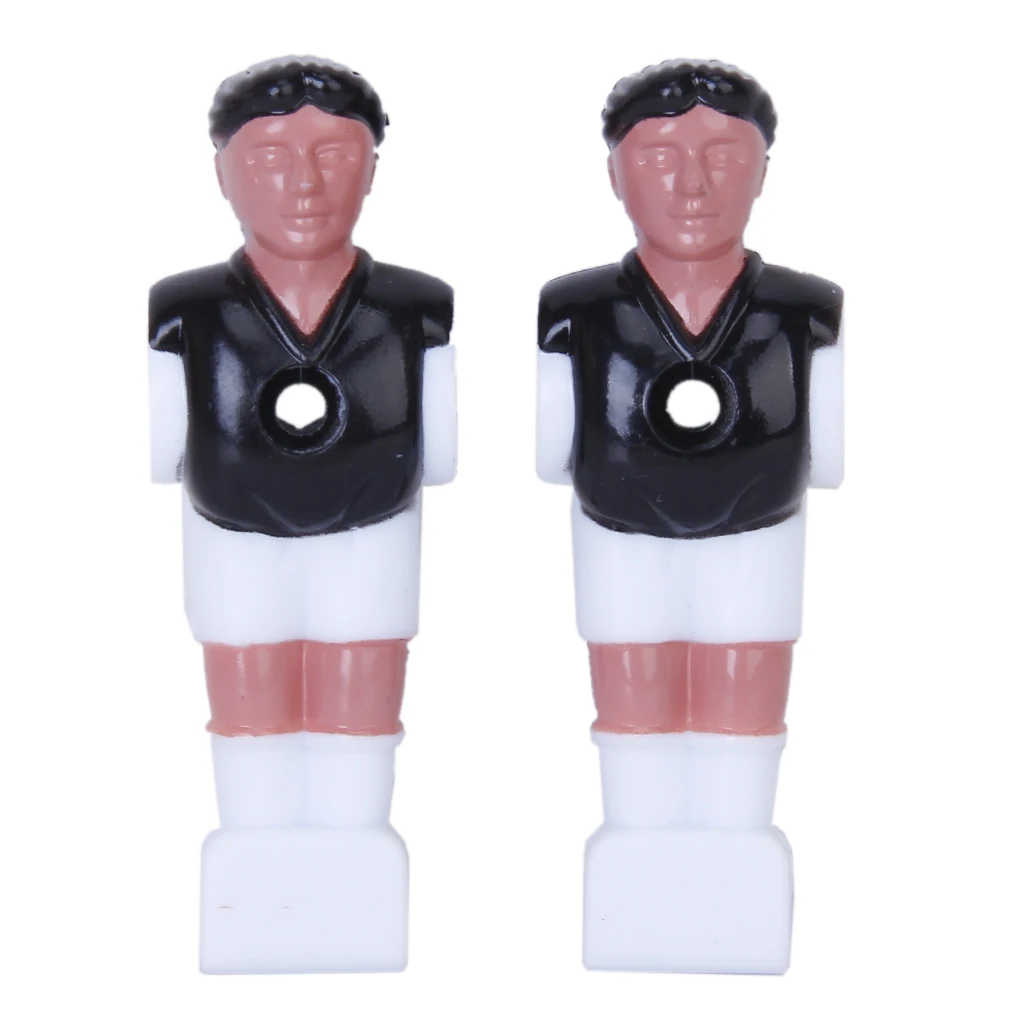 Professional Foosball Men Player Replacement Parts - Universal for Standard Foosball Tables - Various Colors
