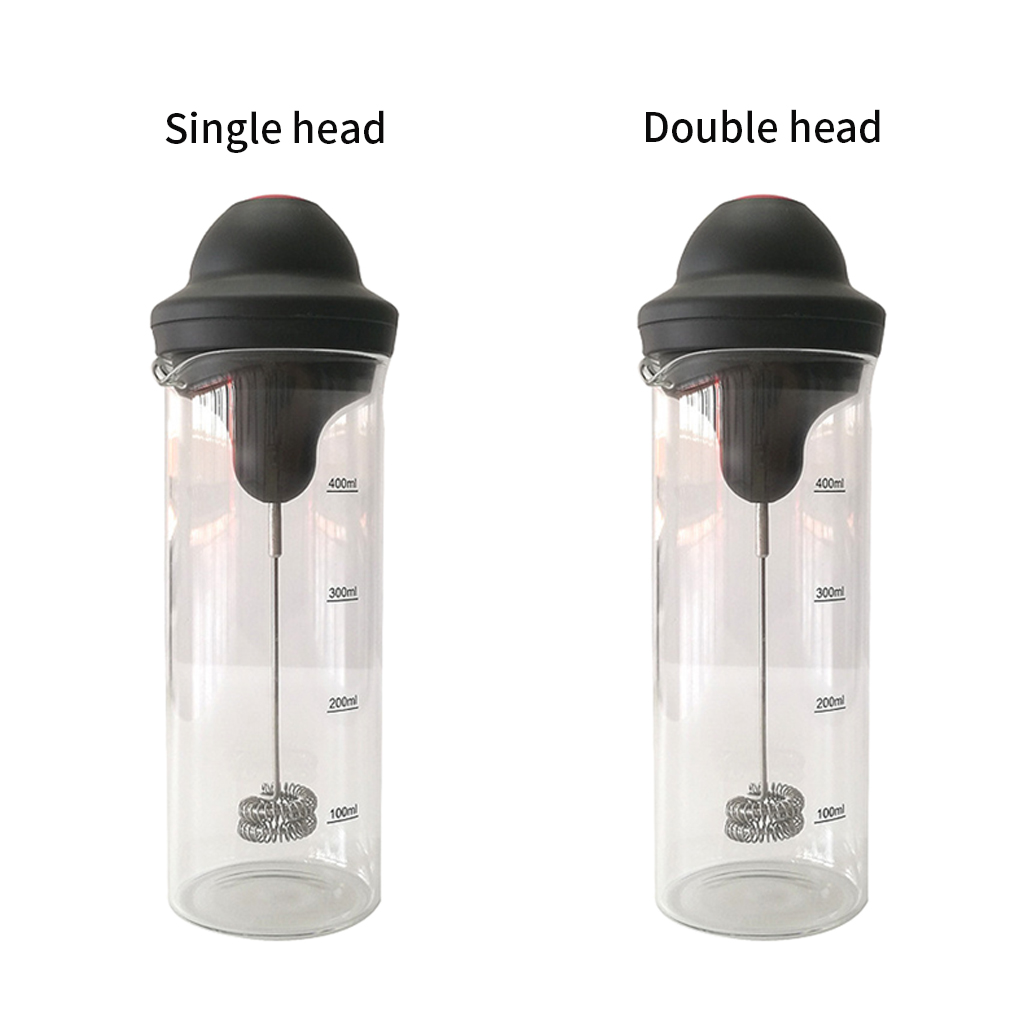 Coffee Frother Cup Stainless Steel Foamer Mixer Bubbler Coffee Blender for Coffee Hot Chocolate Frappe